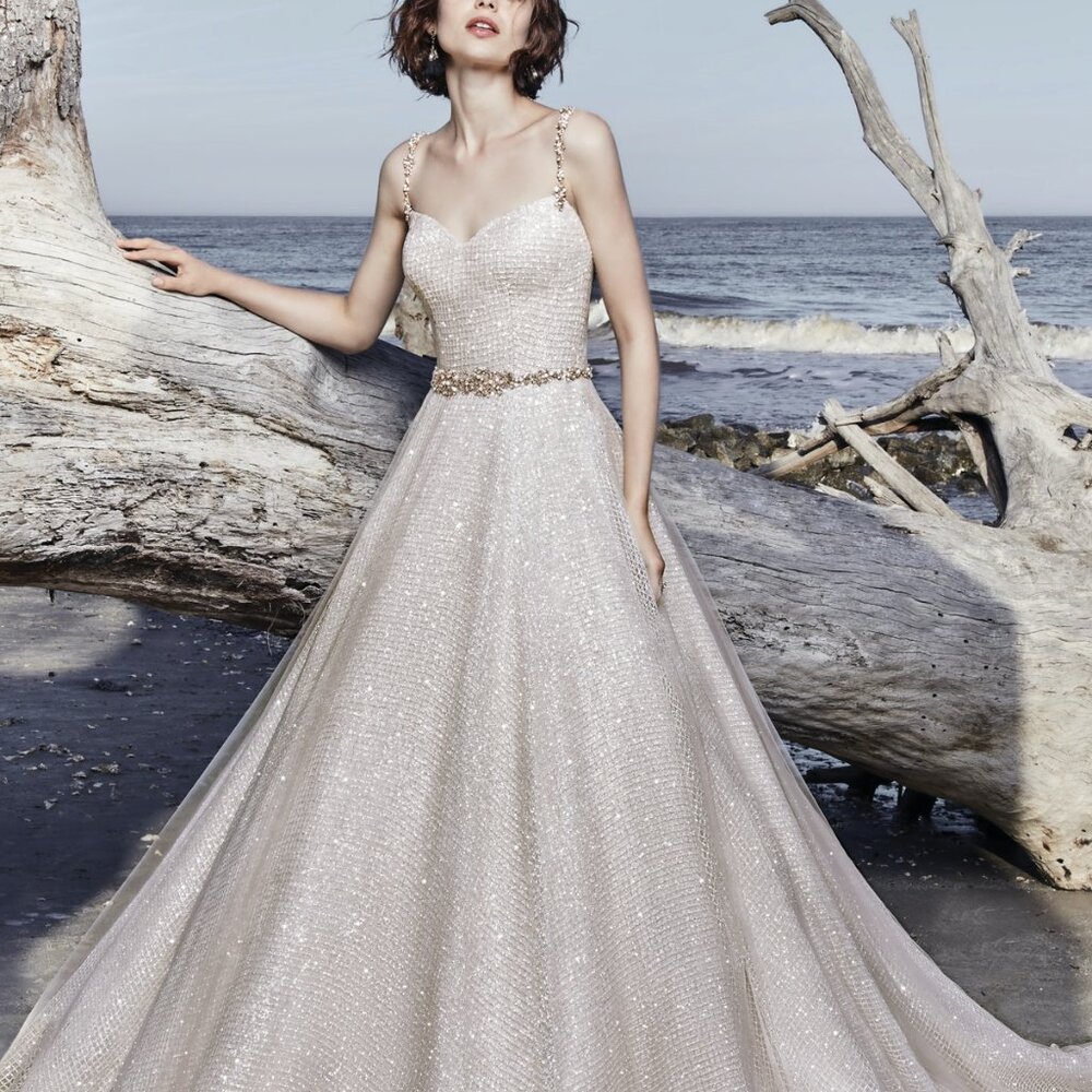 Maggie Sottero Vidette Wedding Gown Size 12 NEW